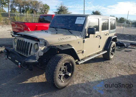 2016 Jeep Wrangler Unlimited Sport from USA, damaged, VIN 1C4BJWDG3GL230270